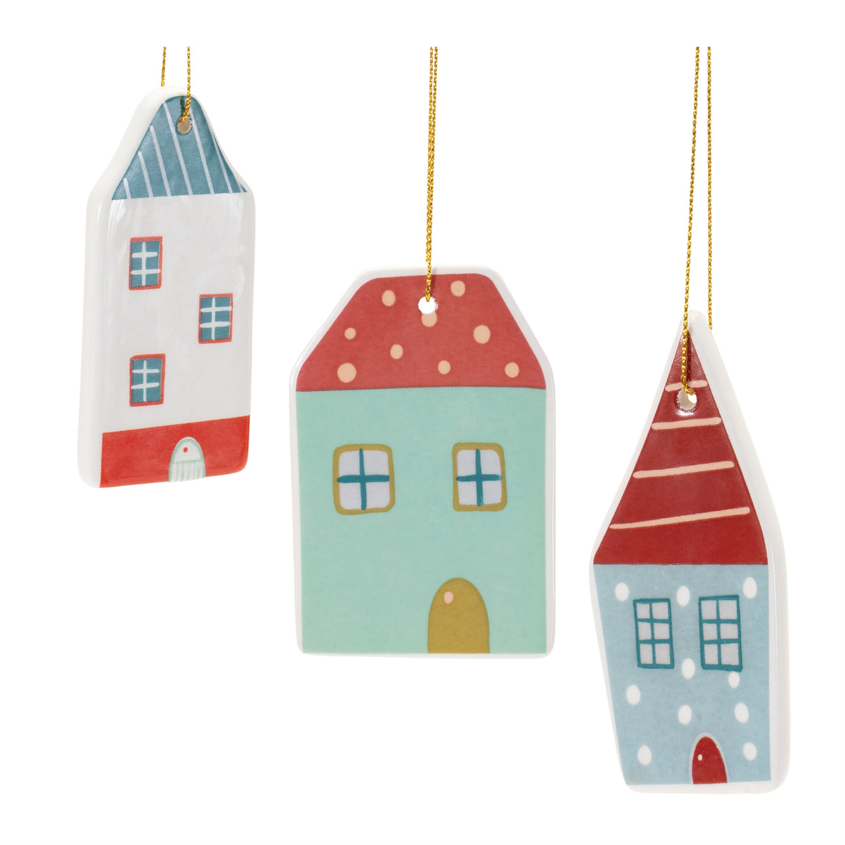Ceramic-winter-house-ornament-(set-of-12)-Christmas-Ornaments
