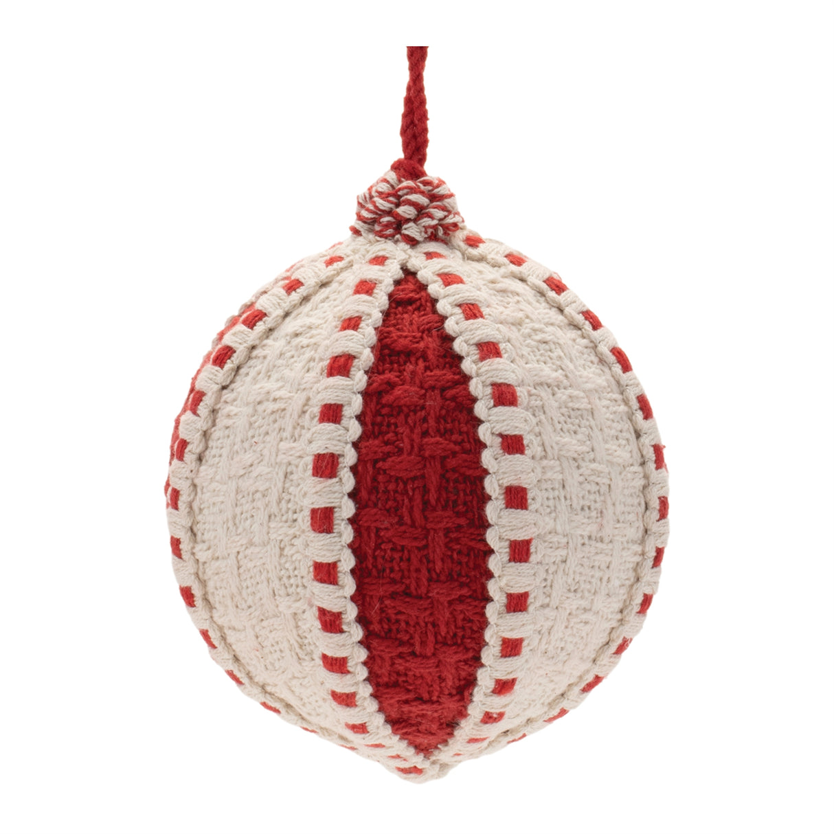 Woven Ball Ornament (Set of 4)