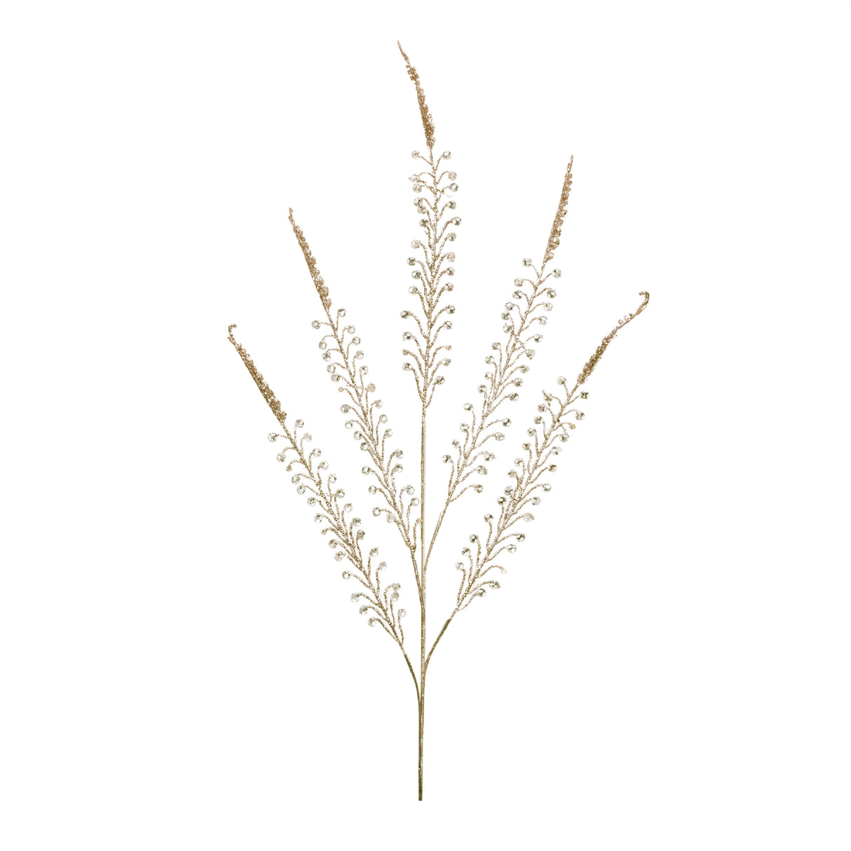 Beaded-Fern-Spray-(Set-of-2)-Artificial-Flowering-Plants