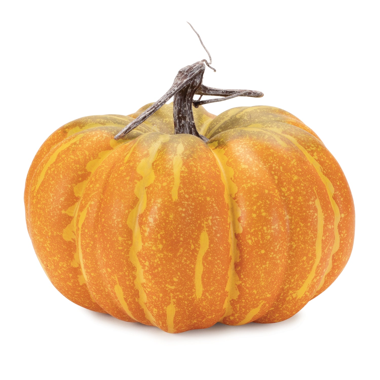 Foam pumpkin décor (set of 2)