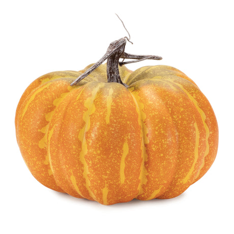 Foam pumpkin décor (set of 2)