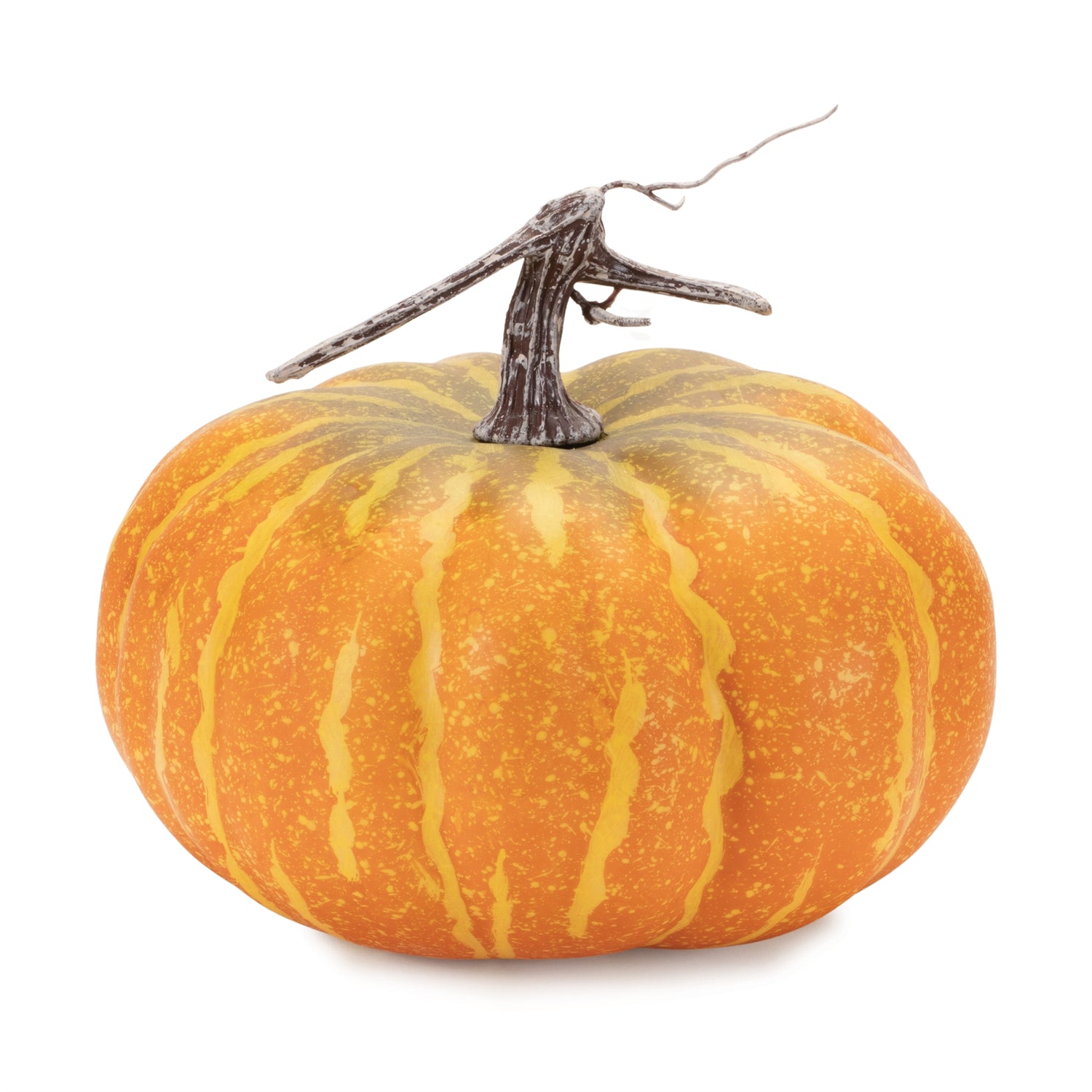 Foam pumpkin décor (set of 2)
