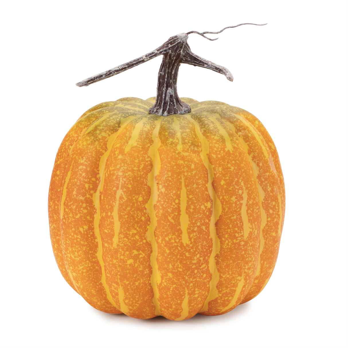 Foam pumpkin décor (set of 2)