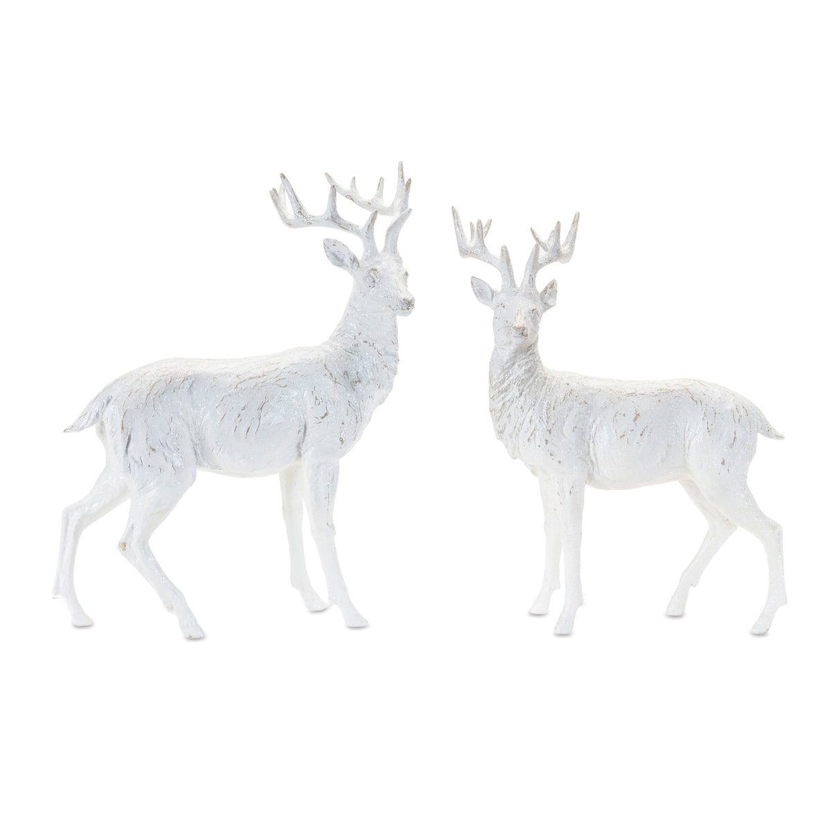 Winter-deer-statue-(set-of-2)-Sculptures-&-Statues