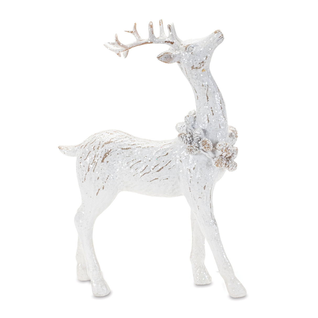 Winter deer figurine (set of 2)