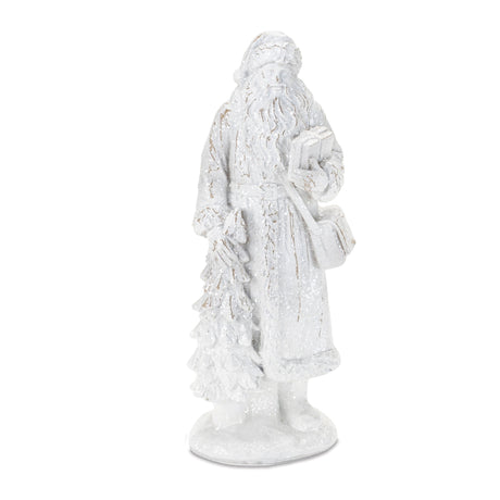 Glittered-Santa-Figurine-(Set-of-2)-Figurines