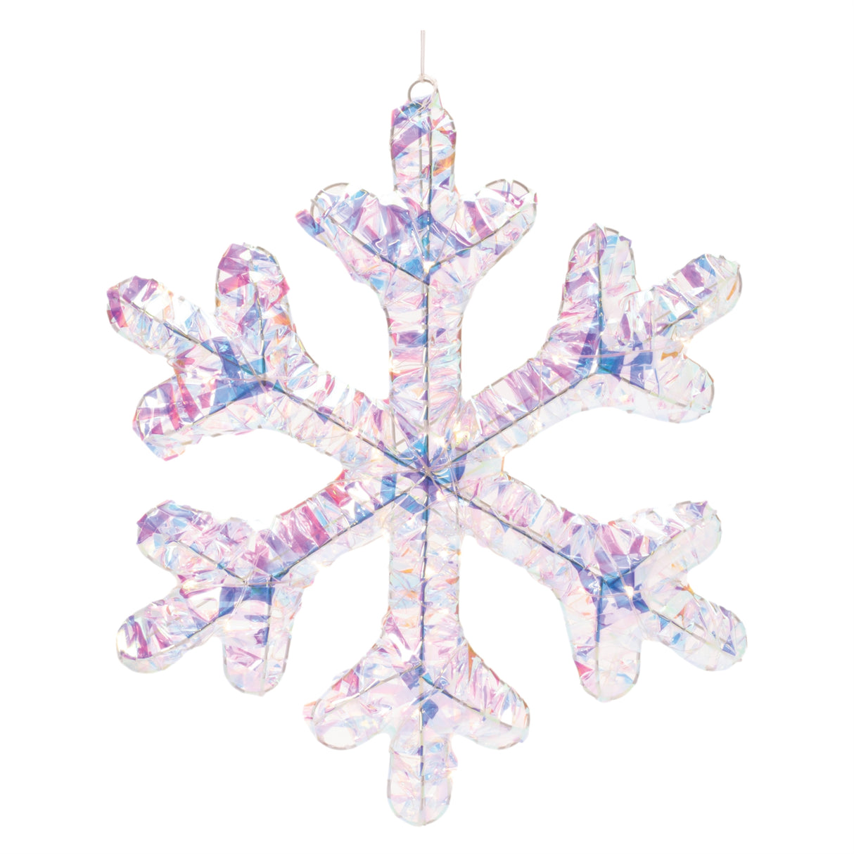 Iridescent-led-hanging-snowflake-(set-of-2)-Christmas-Decor