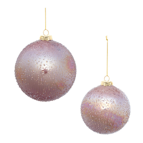 Iridescent-beaded-glass-ornament-(set-of-4)-Christmas-Ornaments