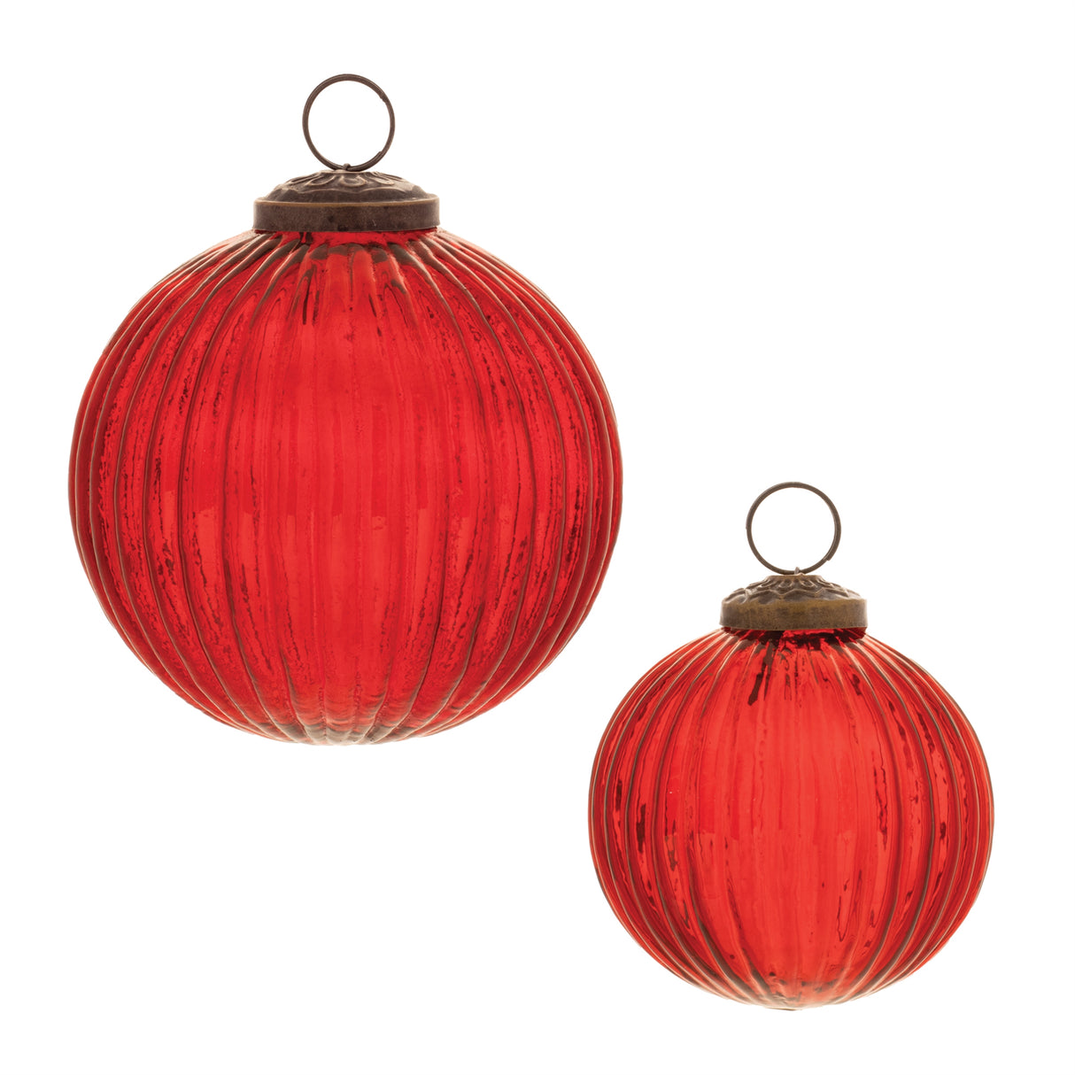 Ribbed-glass-ball-ornament-(set-of-12)-Christmas-Ornaments