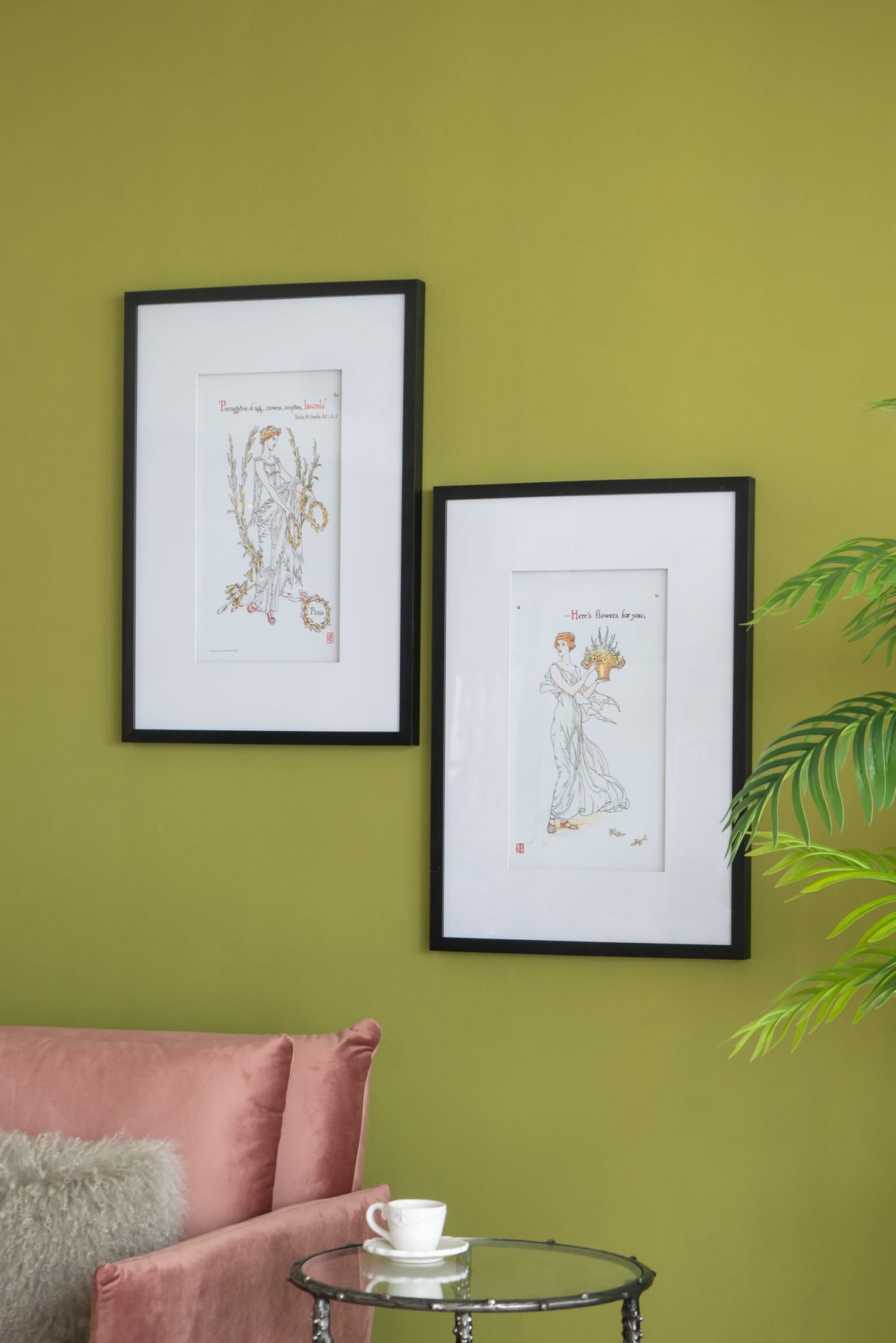 Set of 2 Wall Arts, 20x28 Inches