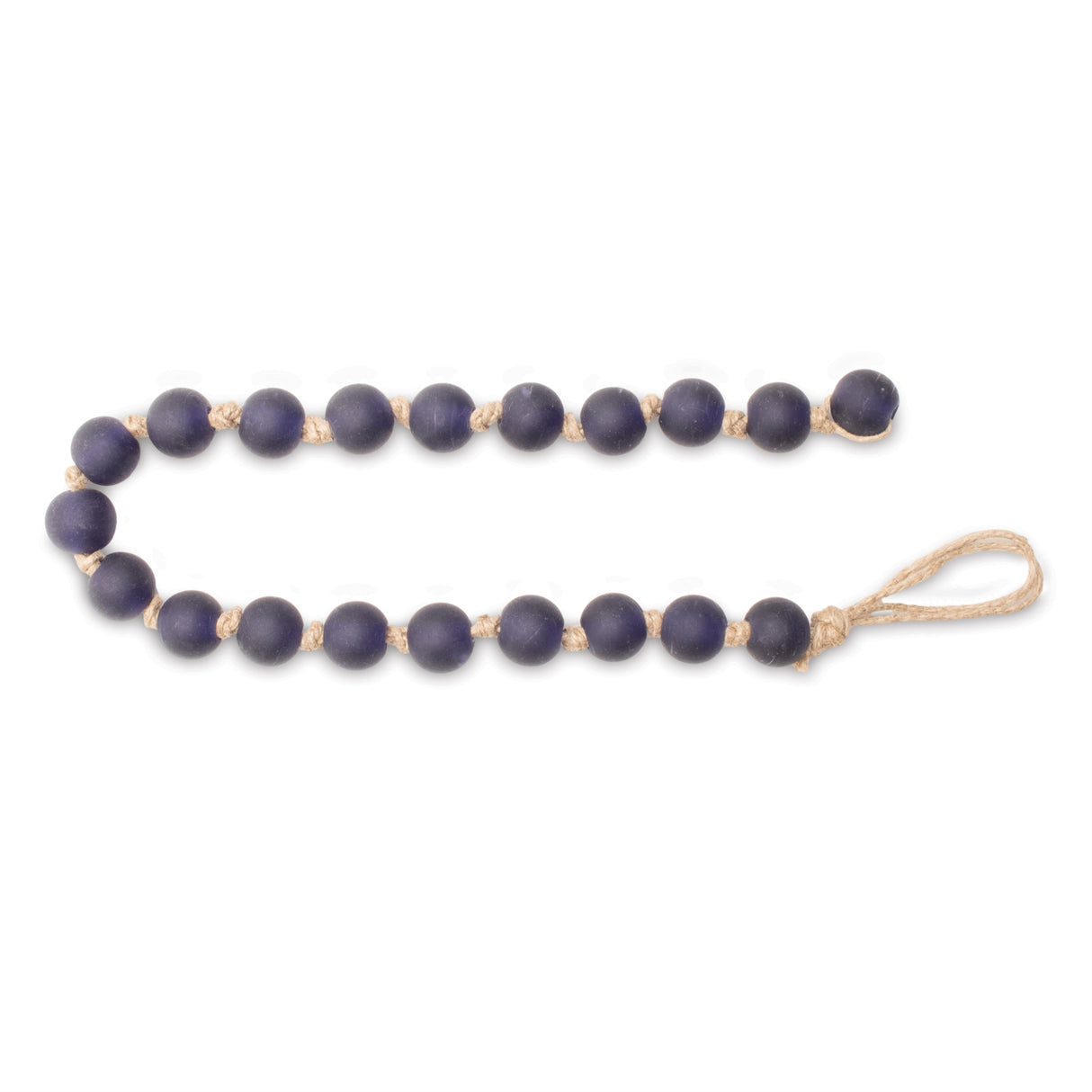 Frosted Glass Bead Garland (Set of 2)