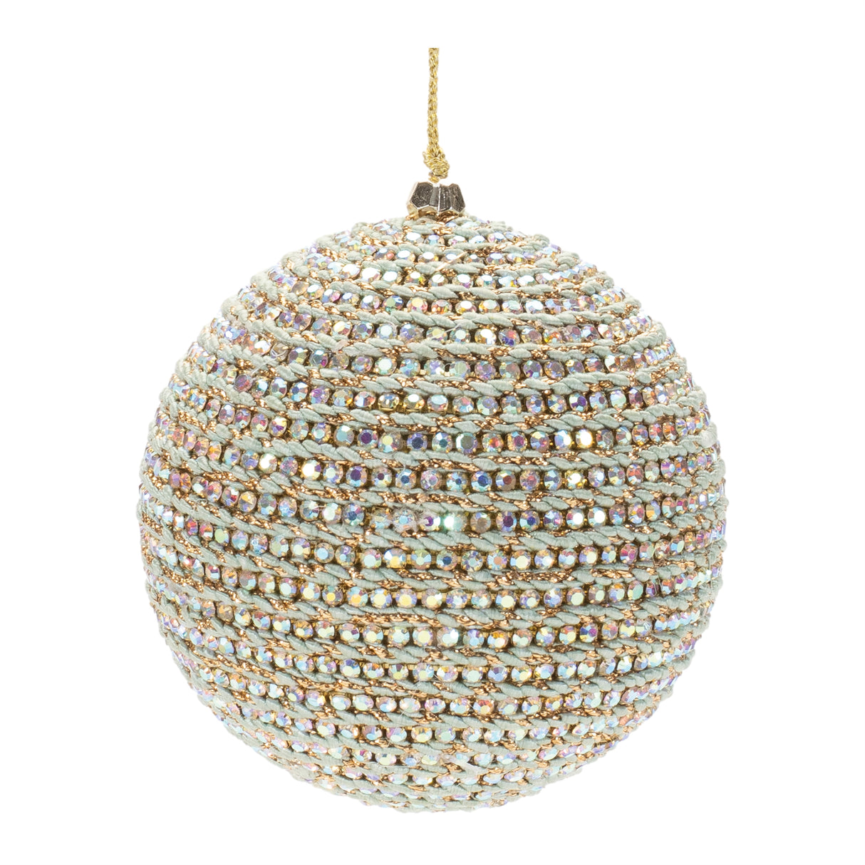 Jeweled-ball-ornament-(set-of-4)-Christmas-Ornaments