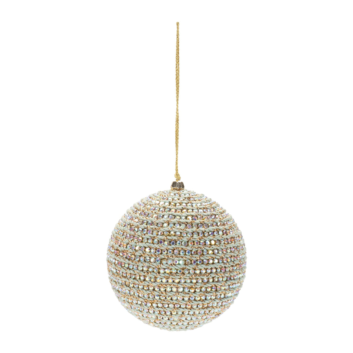 Jeweled ball ornament (set of 4)