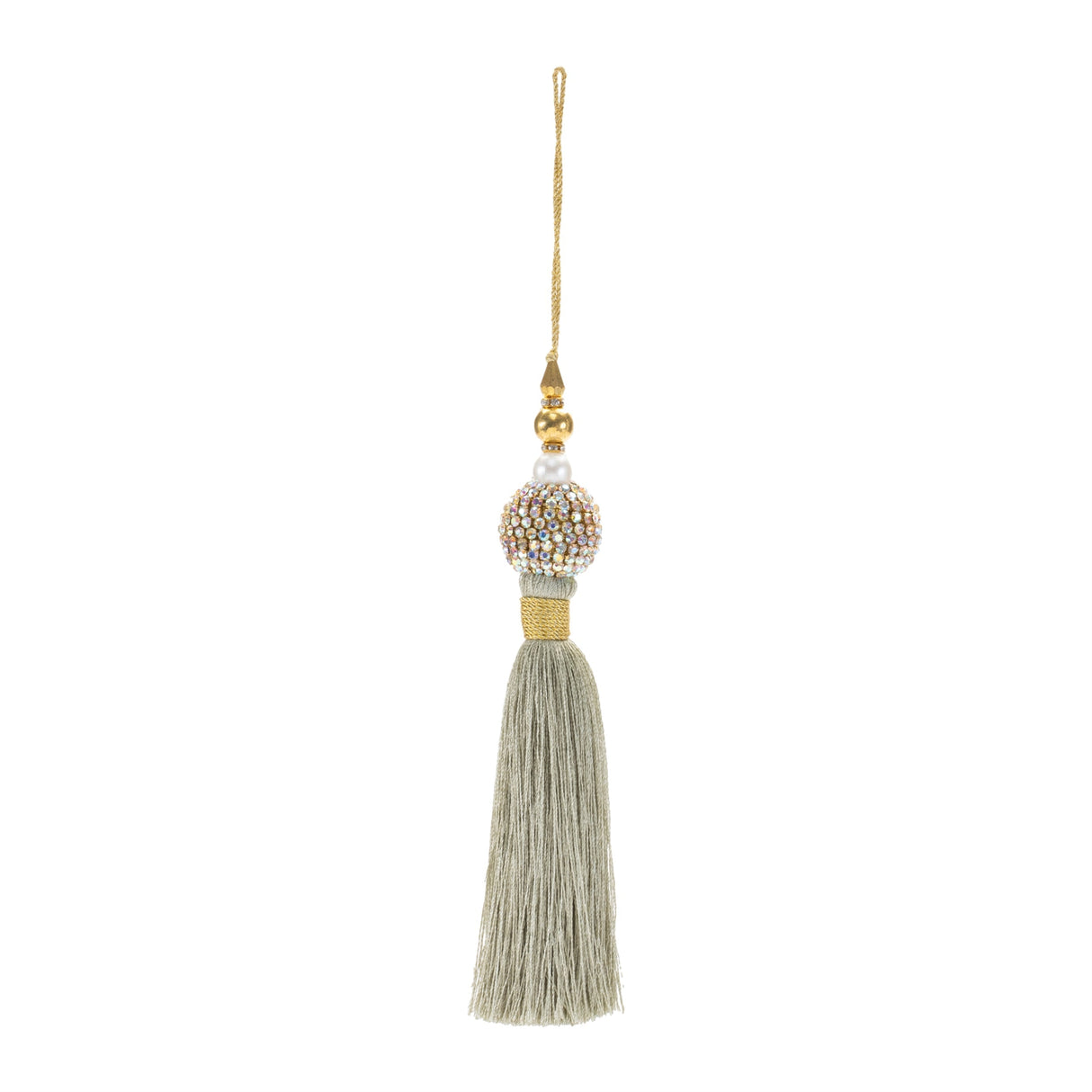Jeweled Tassel Ornament (Set of 6)