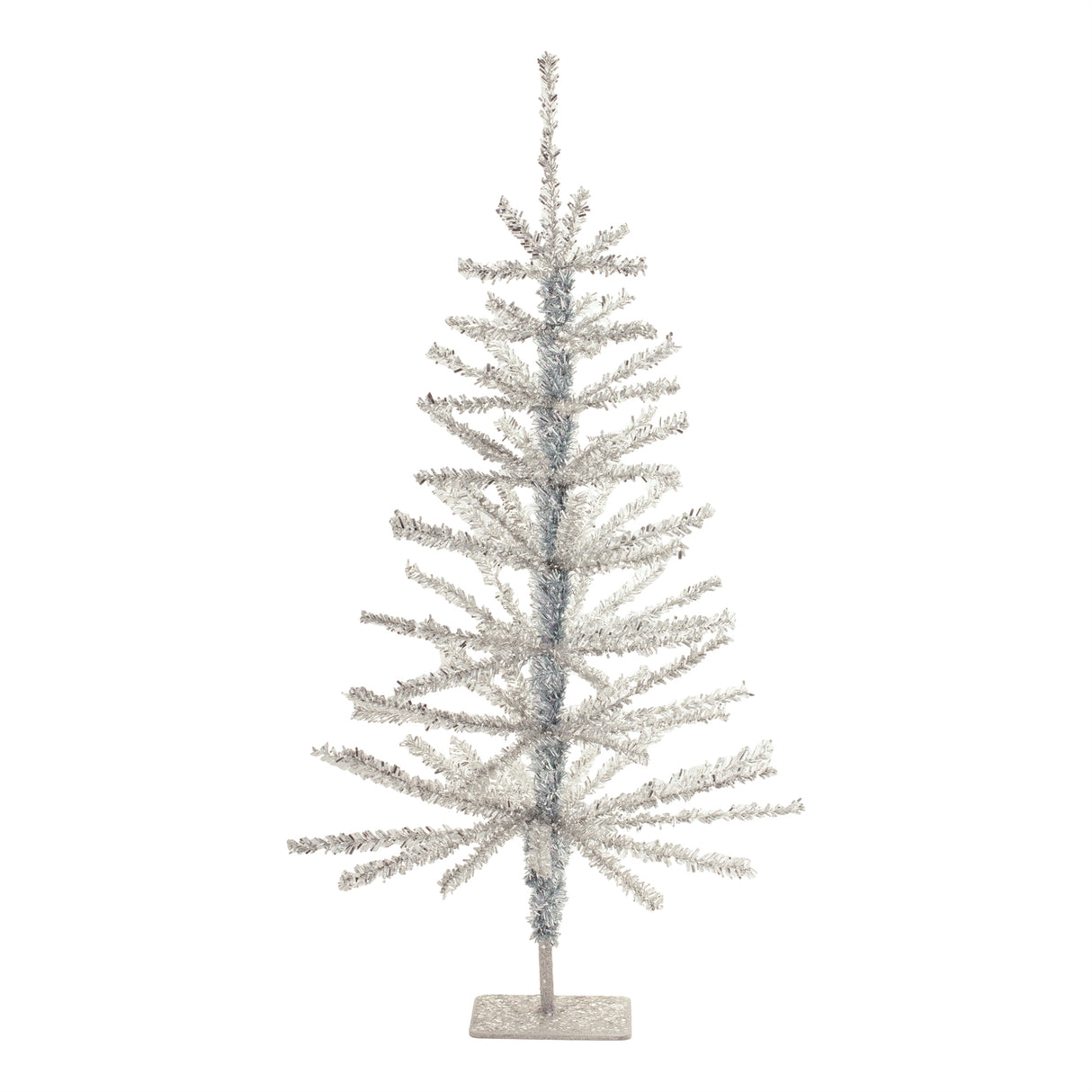 Tinsel-pine-tree-(set-of-2)-Christmas-Decor