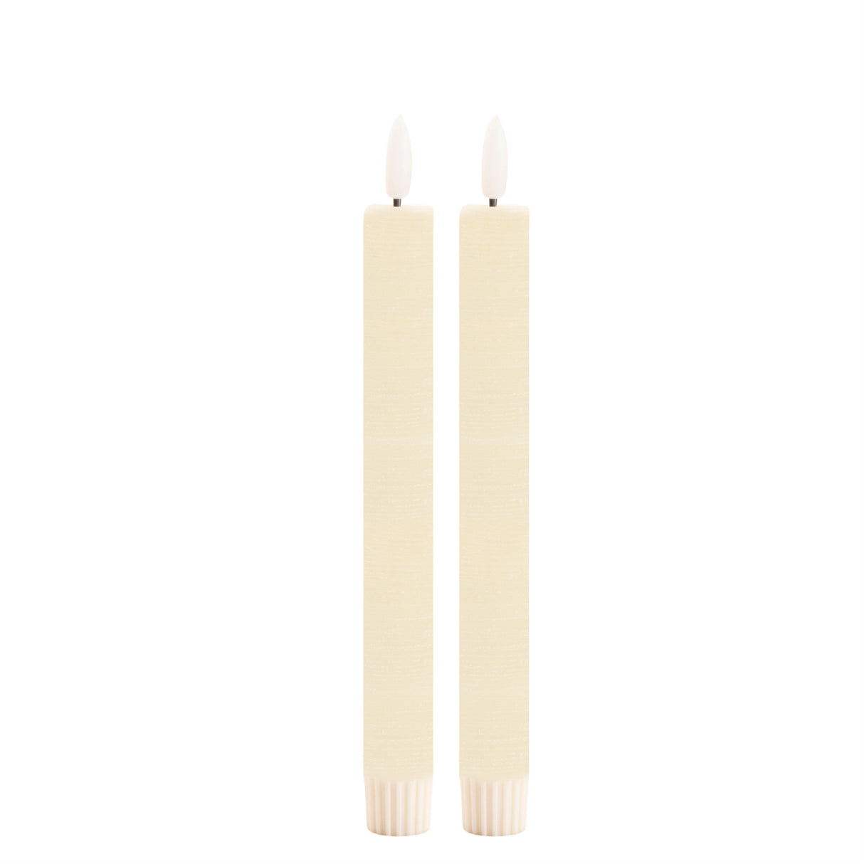FIA Wick Ivory Taper Candle (Set of 2)