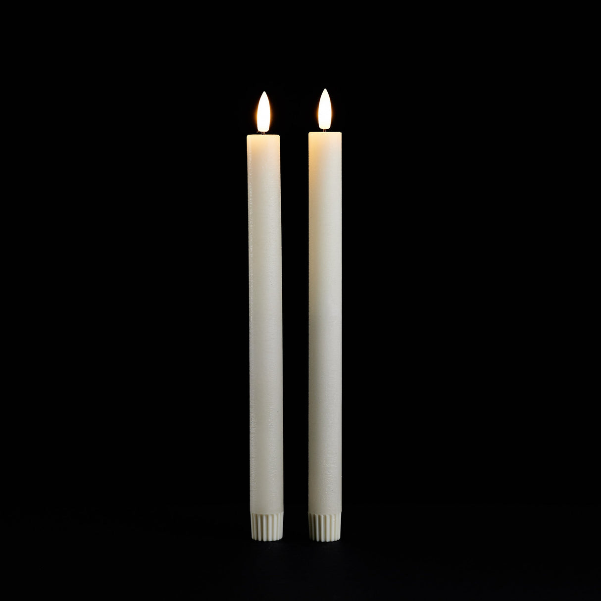 FIA Wick Ivory Taper Candle (Set of 2)