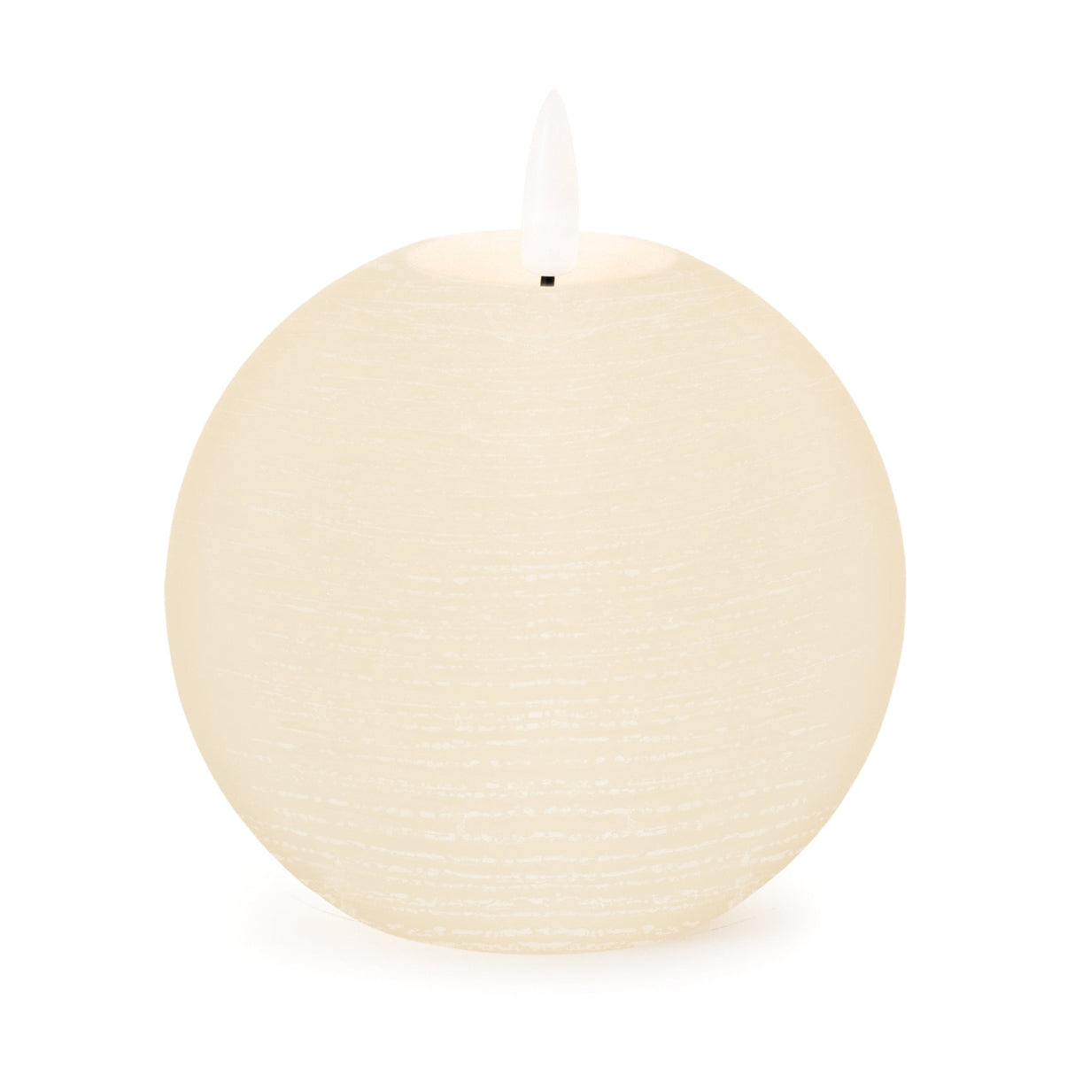 FIA Wick Ivory Round Candle (Set of 2)