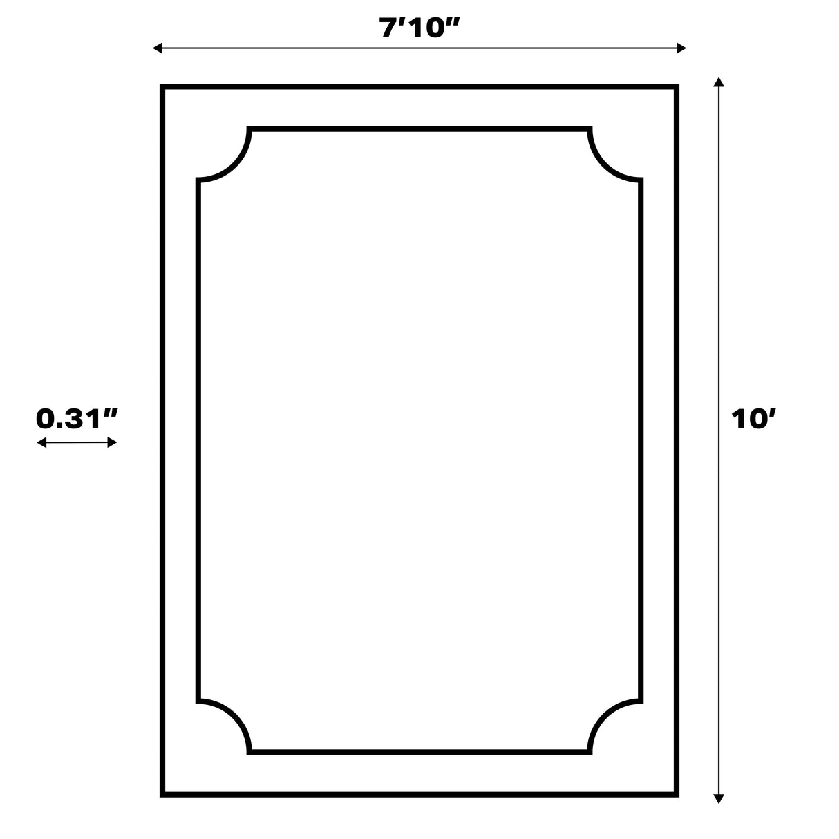Cyrus Modern Geometric Tile Pattern Indoor/Outdoor Area Rug