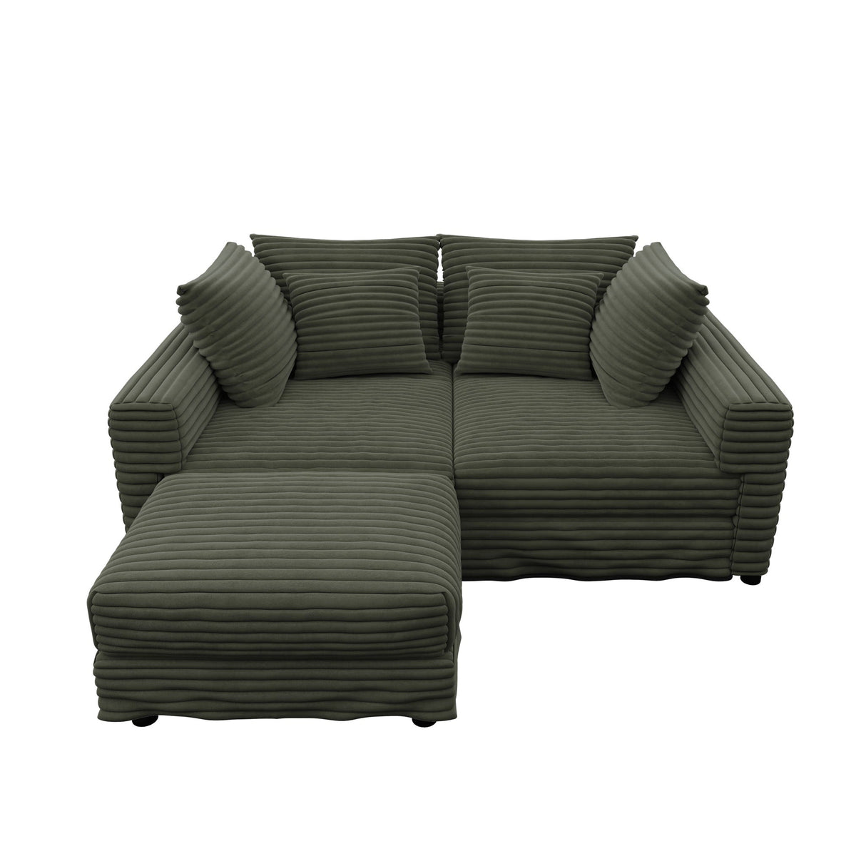 Modern Comfy Upholstered Sofa Cloud Couch & Deep Seat Couches