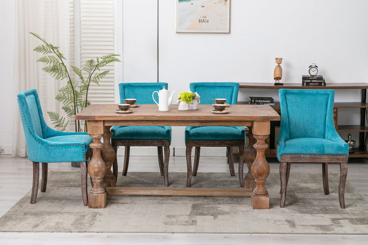 Ultra - Side Dining Chair, Nail Head (Set of 2)