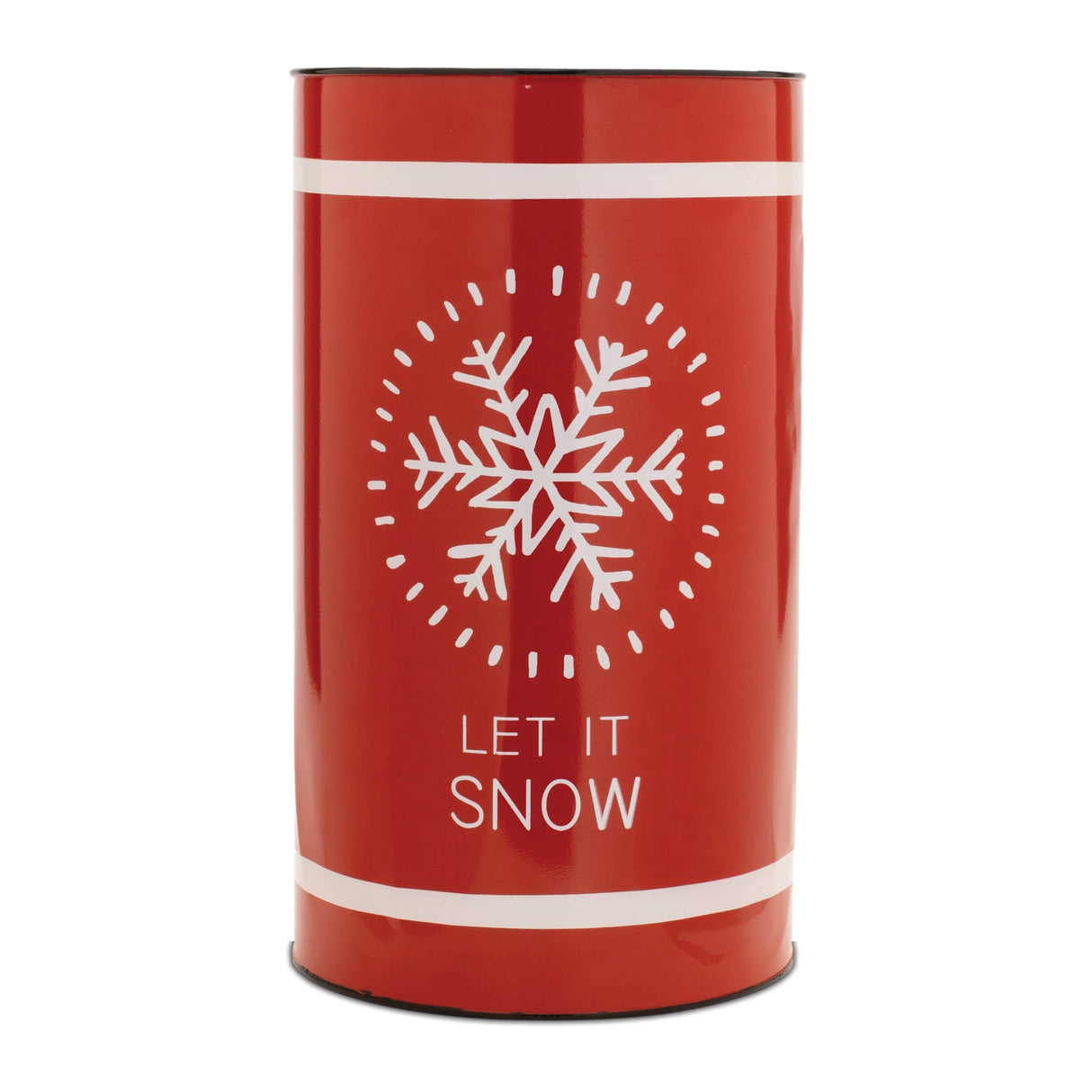 Metal Holiday Floor Vase (Set of 2)