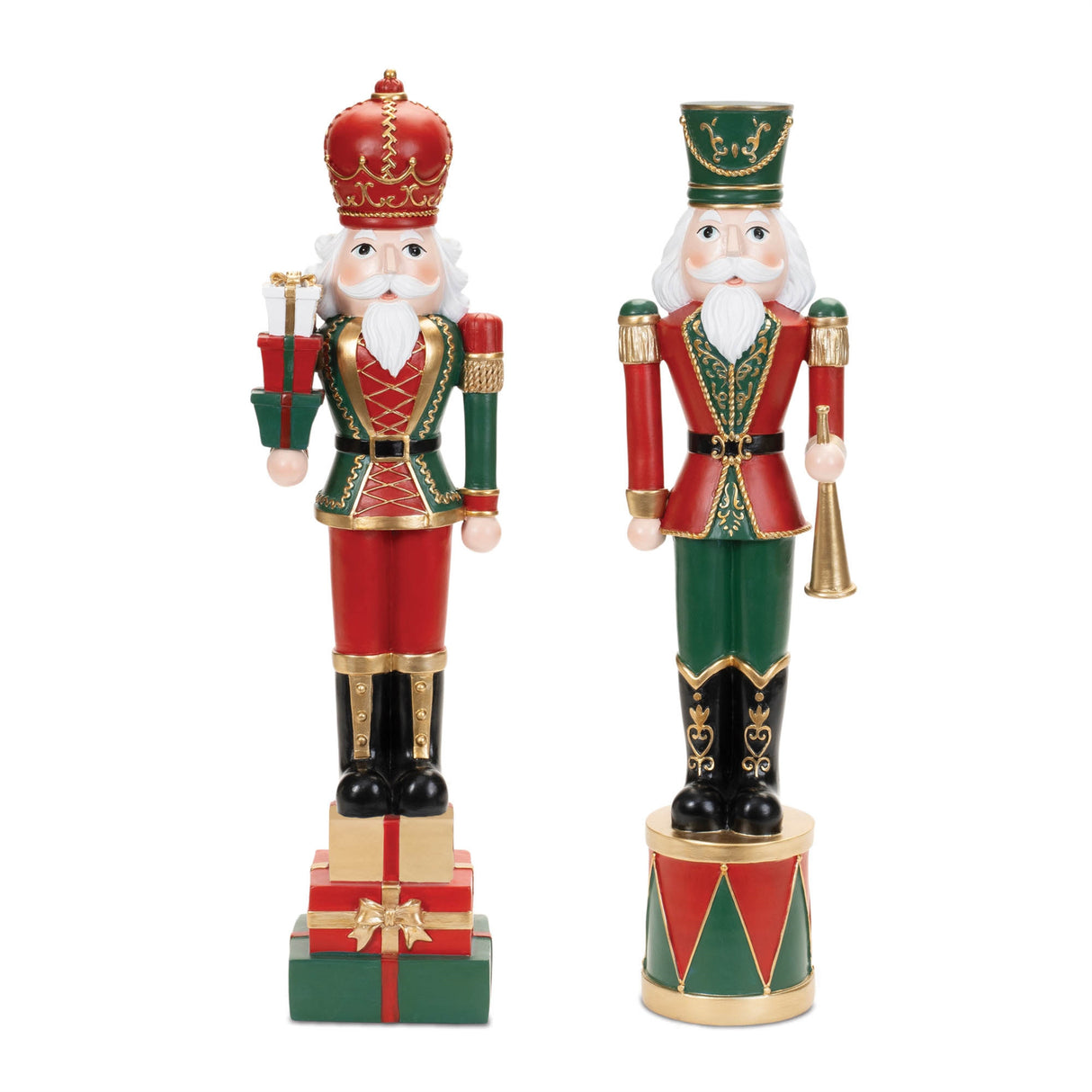 Holiday-Nutcracker-Soldier-(Set-of-2)-Seasonal-&-Holiday-Decor