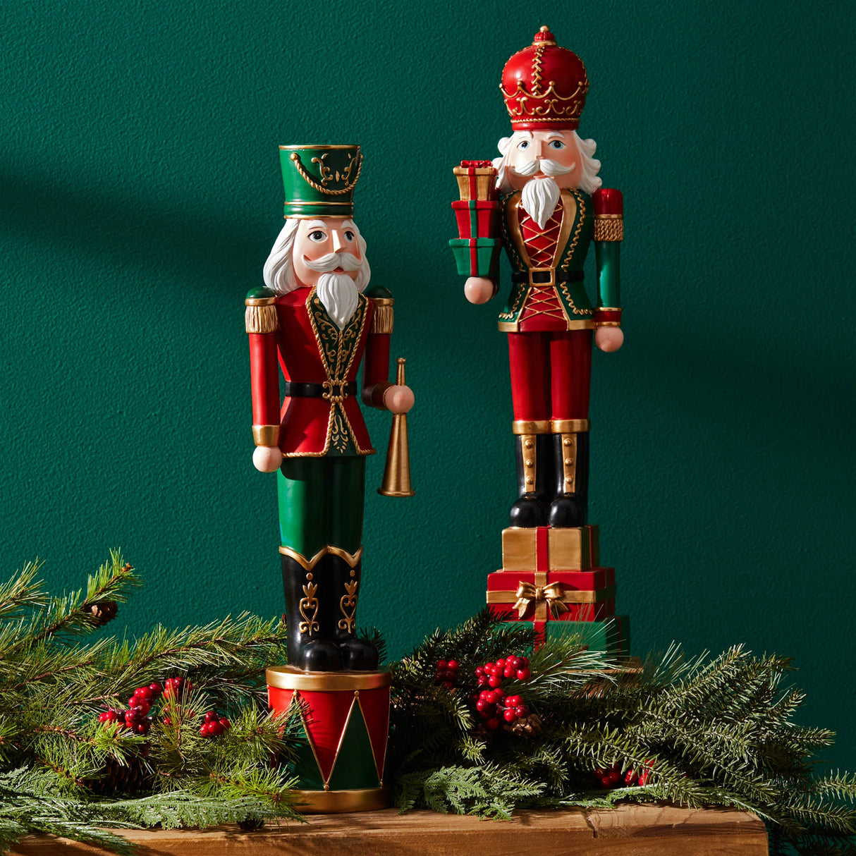 Holiday Nutcracker Soldier (Set of 2)