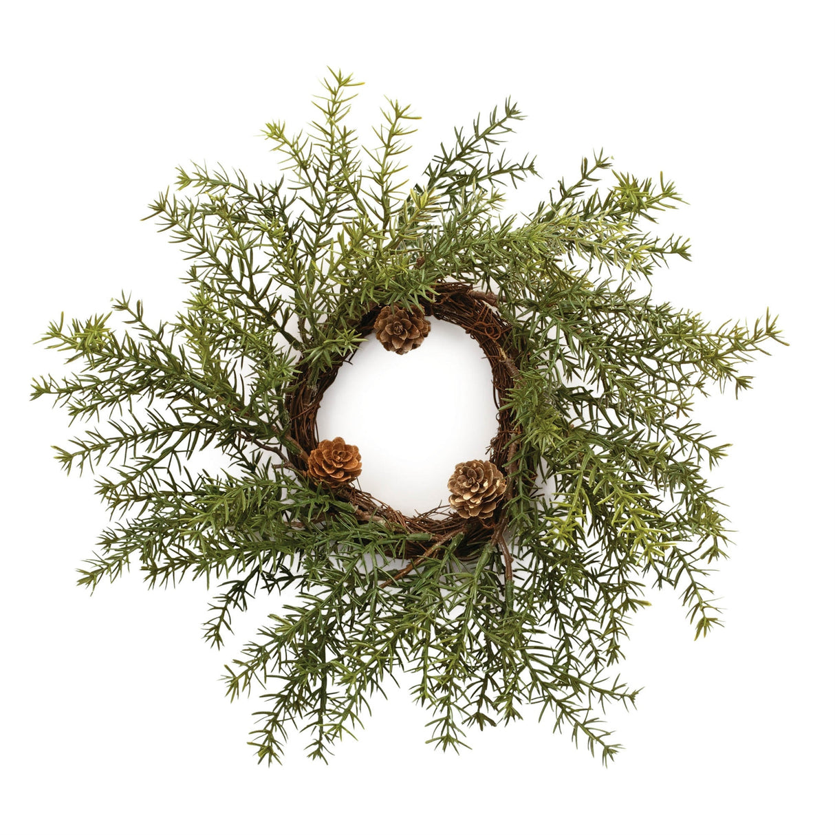 Winter-Pine-Wreath-(Set-of-2)-Wreaths-&-Garlands