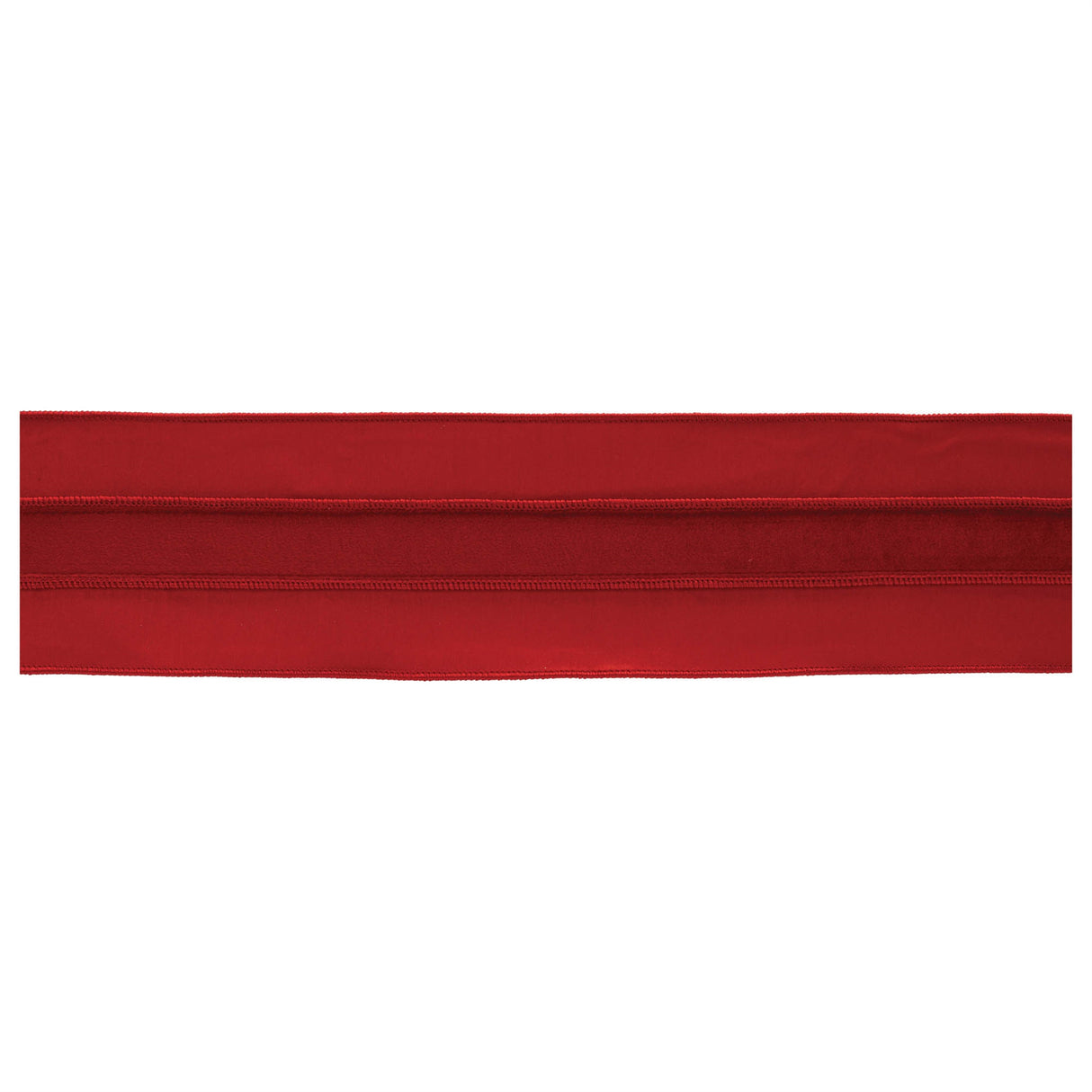 Red-Wired-Ribbon-(Set-of-2)-Ribbons-&-Trim