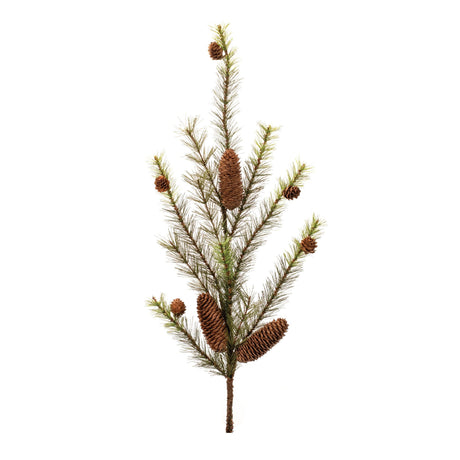 Pine-and-Pinecones-Spray-(Set-of-6)-Artificial-Flowering-Plants