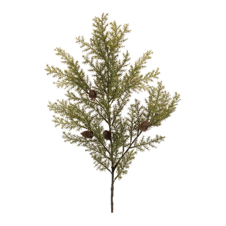 Cedar-and-pincone-spray-(set-of-6)-Artificial-Flowering-Plants