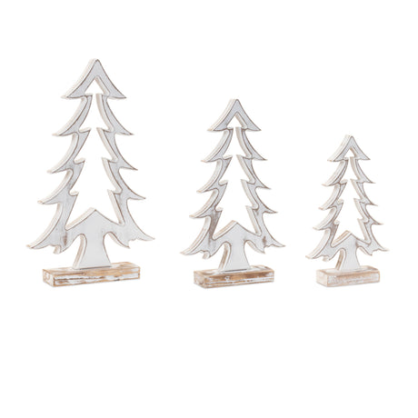 Wood-pine-tree-outline-(set-of-2)-Christmas-Decor
