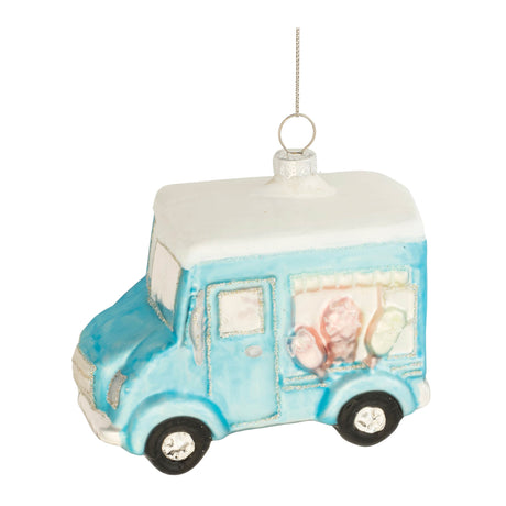 Glass-Ice-Cream-Truck-Ornament-(Set-of-12)-Christmas-Ornaments