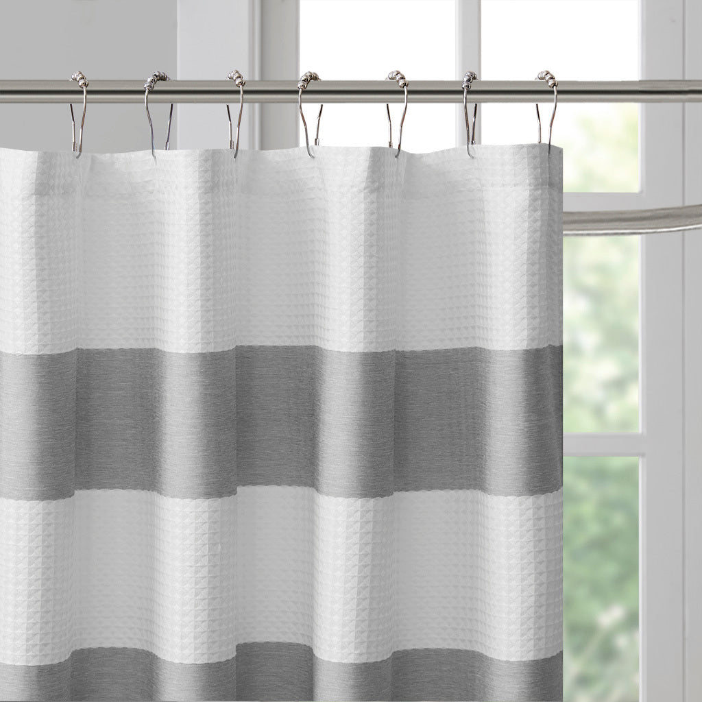 Shower Curtain with 3M Treatment Grey 72x72'