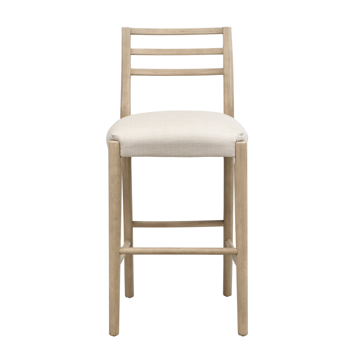 Bar Stool With Ladder Back (Set of 2)