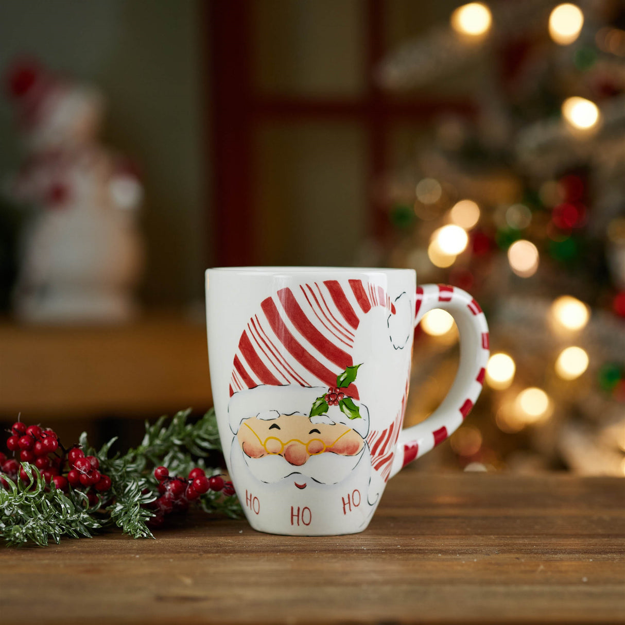 Santa Coffee Mug (Set of 2)