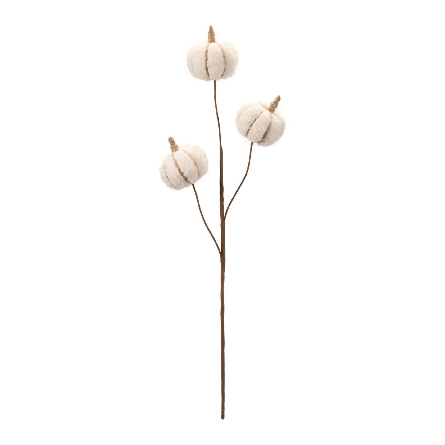 Plush Fall Pumpkin Spray (Set of 2)