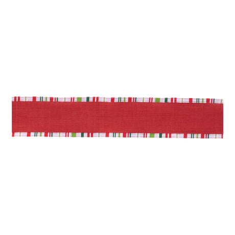 Striped-trim-wired-ribbon-(set-of-2)-Ribbons-&-Trim