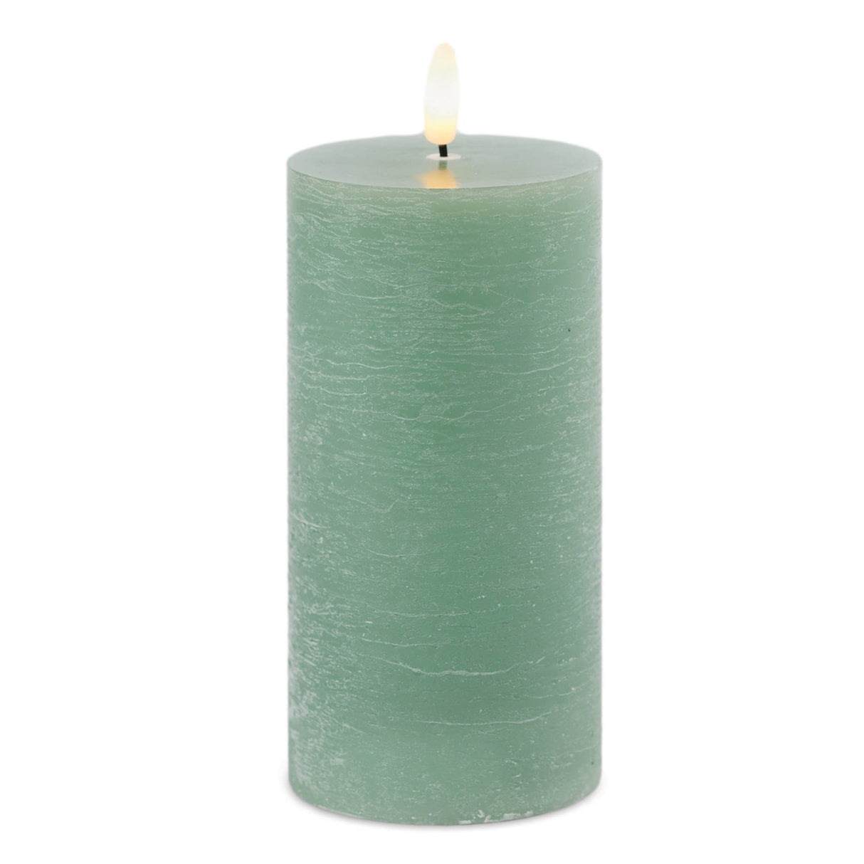 FIA-Wick-Green-Pillar-Candle-(Set-of-2)-Candles