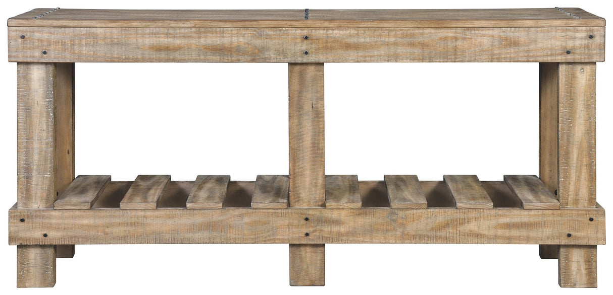 Susandeer - Console Sofa Table - Brown