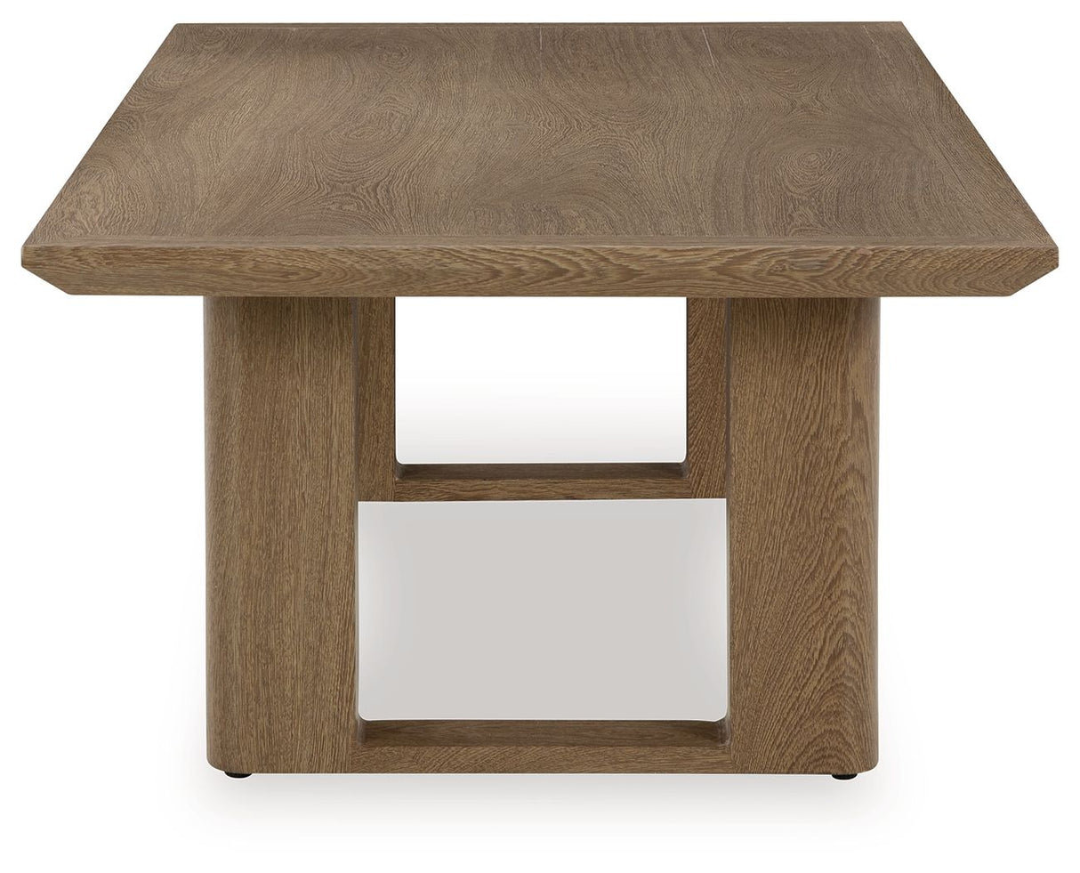 Serene Bay - Rectangular Cocktail Table - Dark Brown