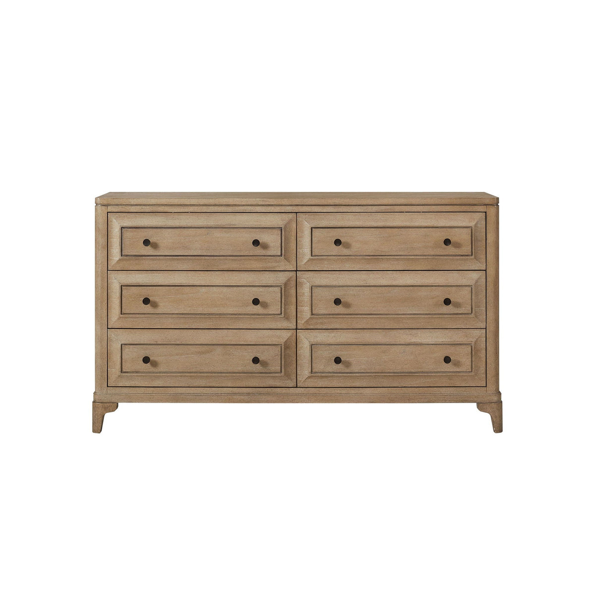 6 Drawer Dresser - Sand - Wood