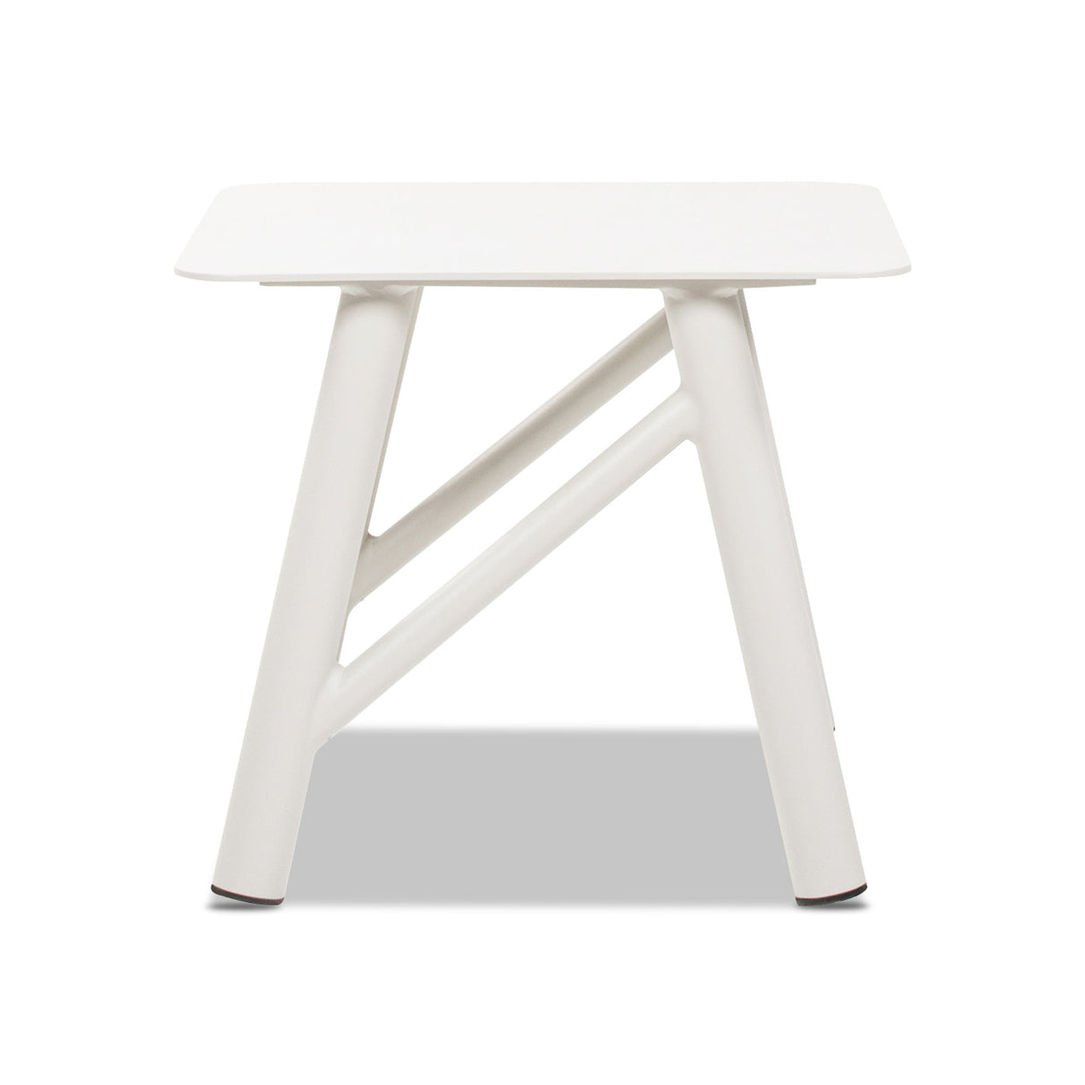 Atlas 19.5" Square Outdoor Patio Side Table Light
