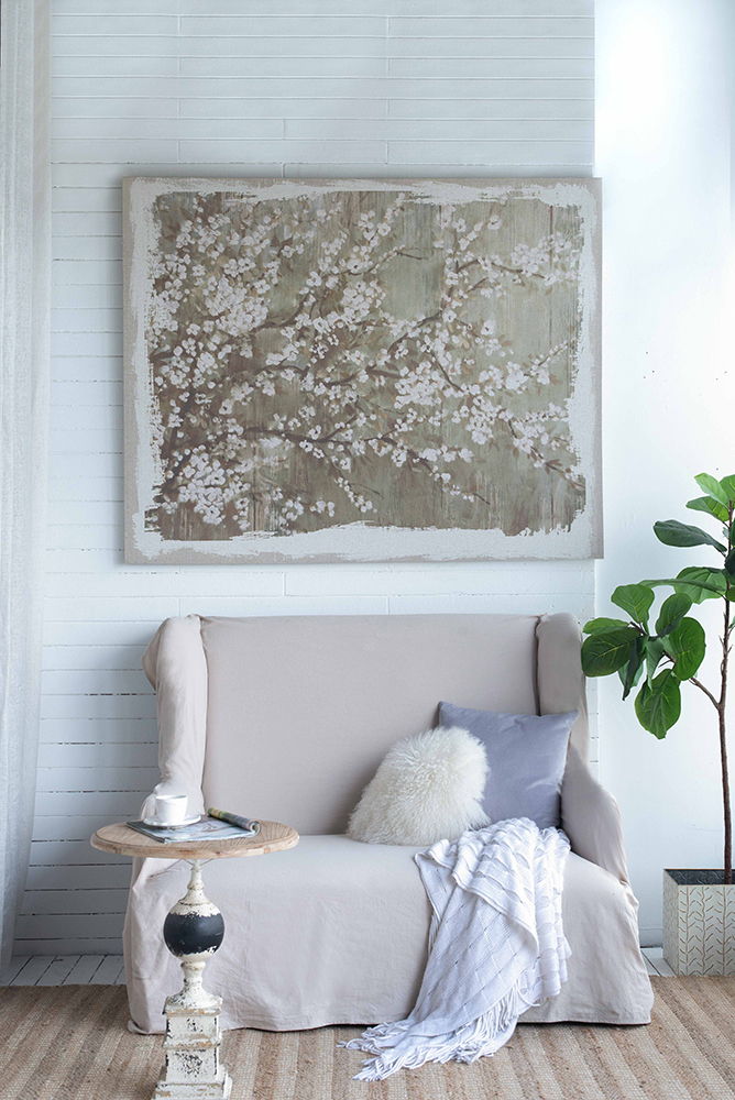 Large Cherry Blossom Canvas Art Print Home Decor Accent Piece