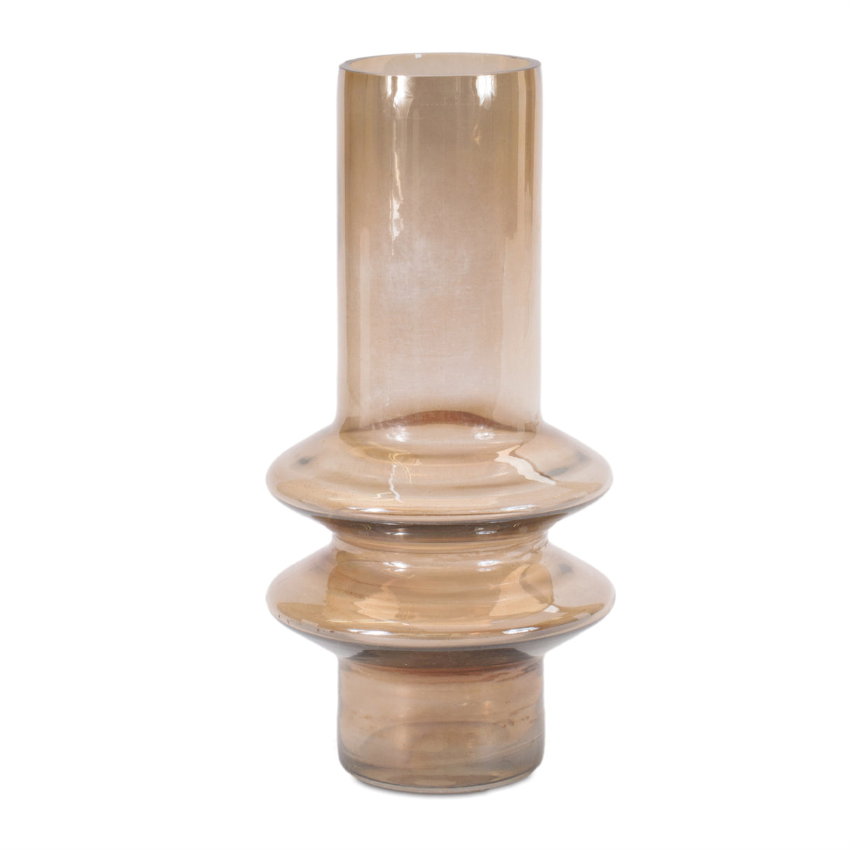 Modern-Glass-Cylinder-Vase-(Set-of-2)-Vases