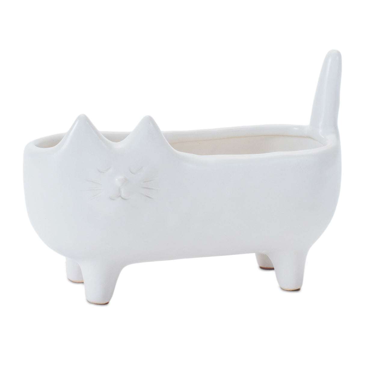 Ceramic-cat-planter-(set-of-6)-Pots-&-Planters
