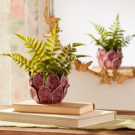 Storeware-bud-vase-with-leaves-accent-(set-of-2)-Vases