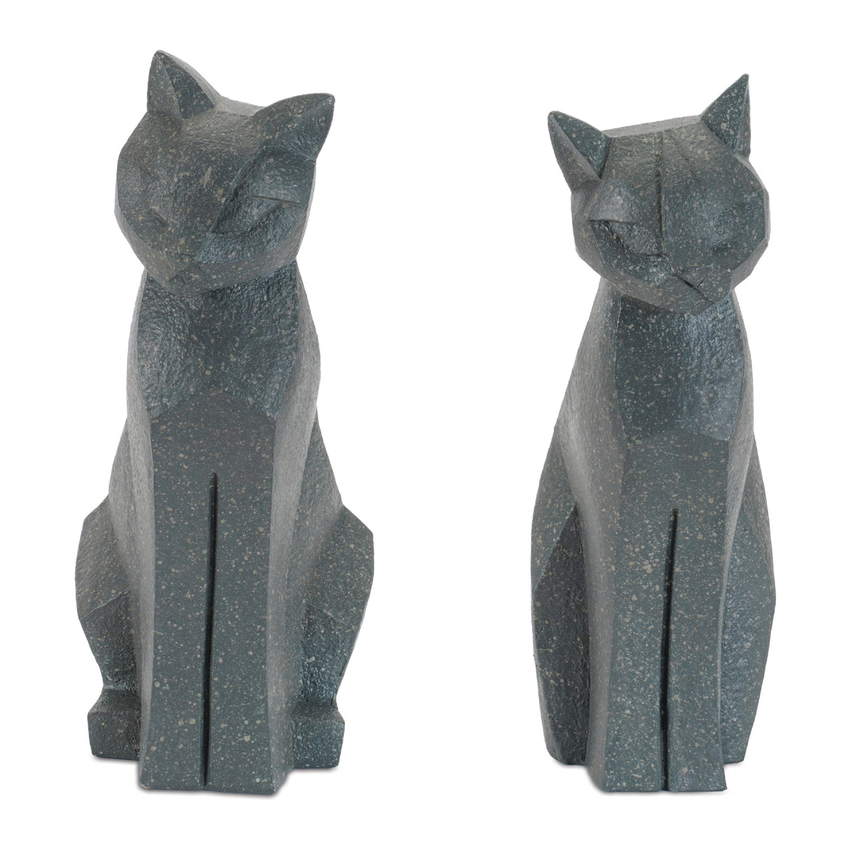 Modern-sitting-cat-statue-(set-of-4)-Sculptures-&-Statues