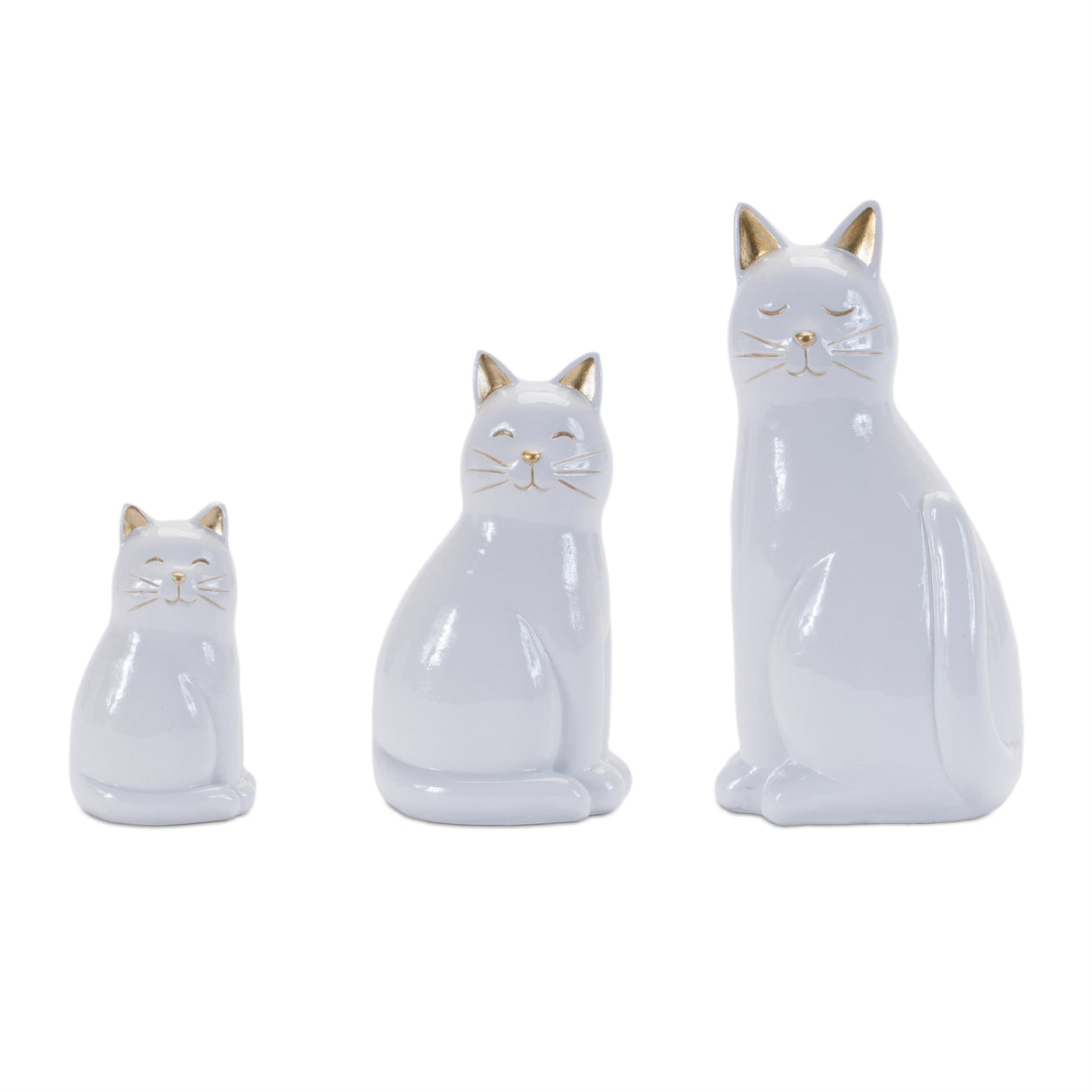 Sitting-Cat-Figurine-(Set-of-6)-Figurines